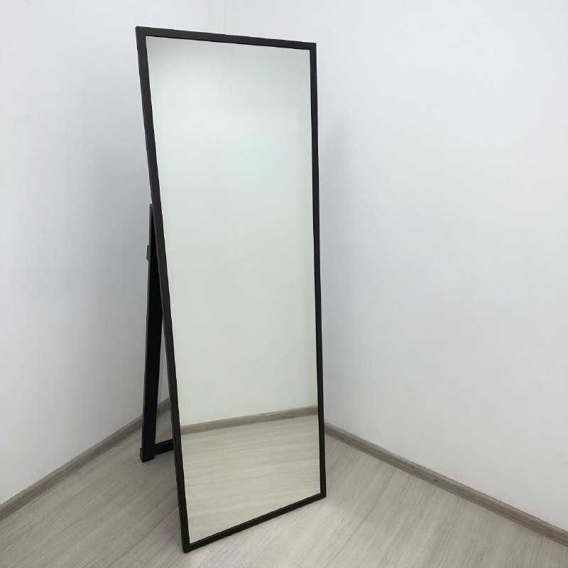 зеркало  на ножке полный рост напольное зеркало в  раме на подставке