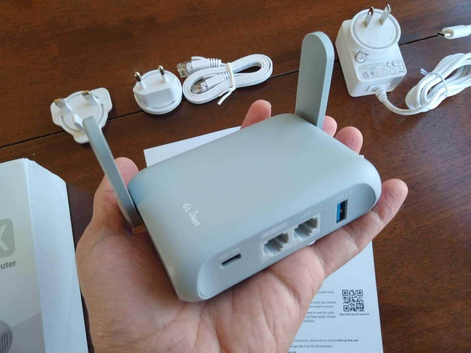 GL.iNet Beryl AX (GL-MT3000) Wi-Fi 6 Роутер OpenWrt, USB, VPN, AdGuard