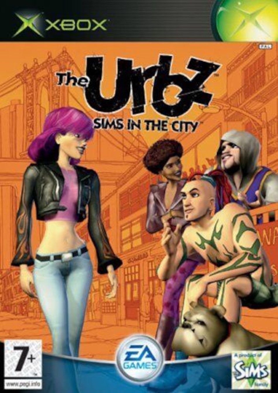 The Urbz Sims in the City XBOX Uniblo Łódź