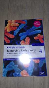 Biologia na czasie 4, Maturalne Karty Pracy, zakres rozszerzony