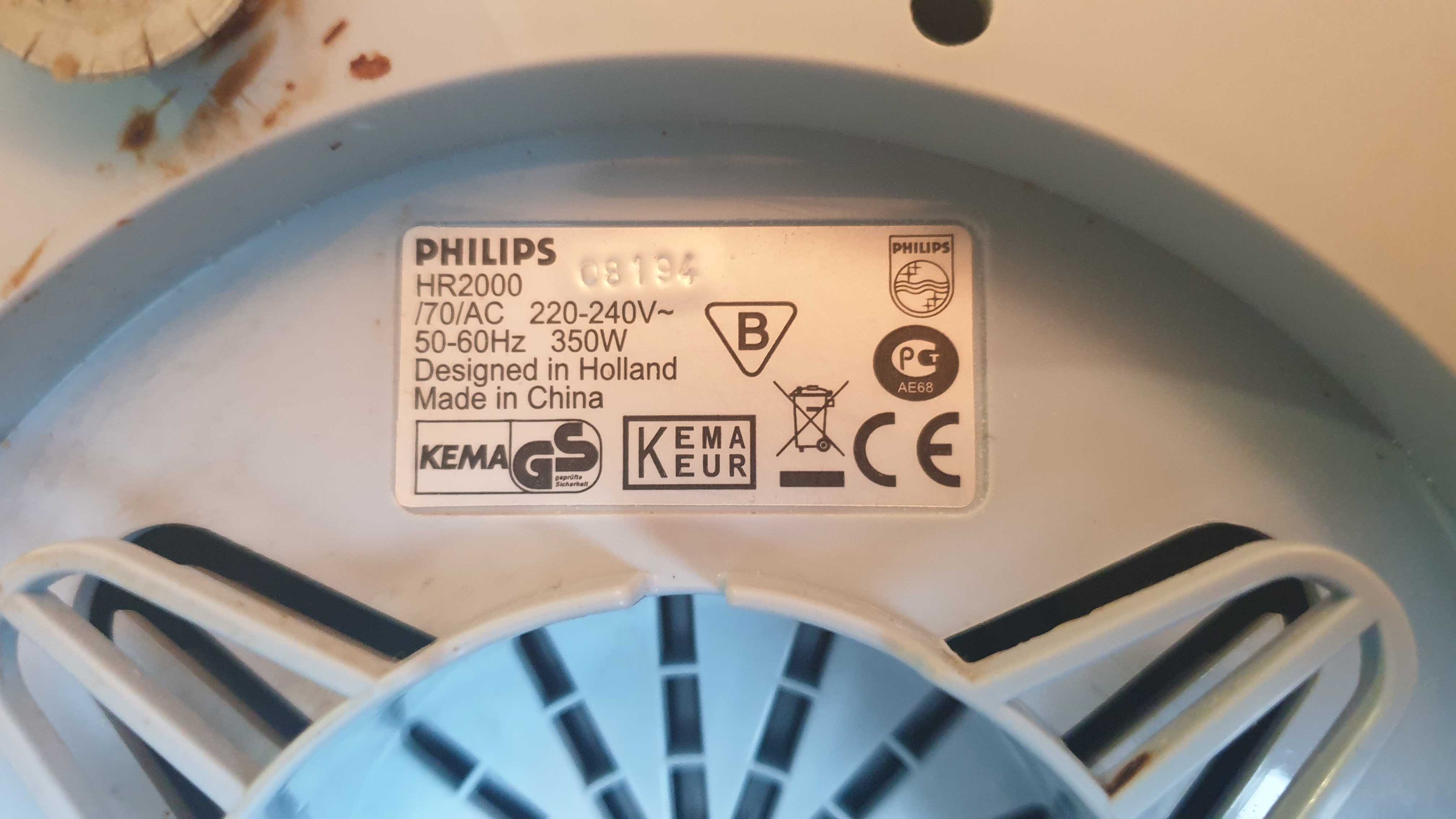 Blender PHILIPS HR2000
350W
1250ml