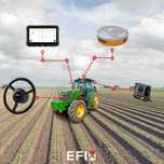 Nawigacja rolnicza EFIX eSTEER10 GPS RTK 2,5cm kierownica elektryczna