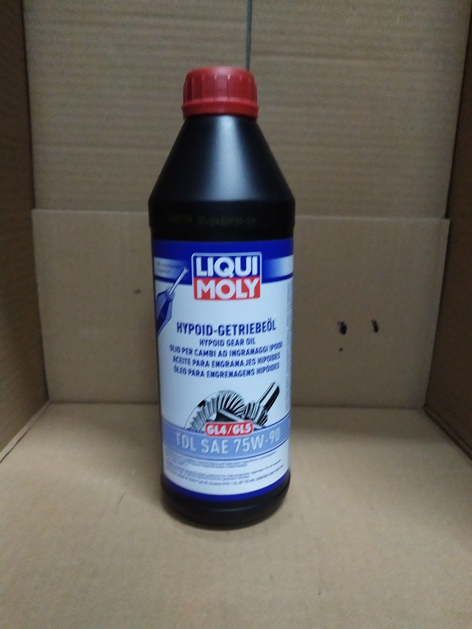 Трансмиссионное масло Liqui Moly Hypoid-Geriebeol TDL SAE 75W-90 TS GL