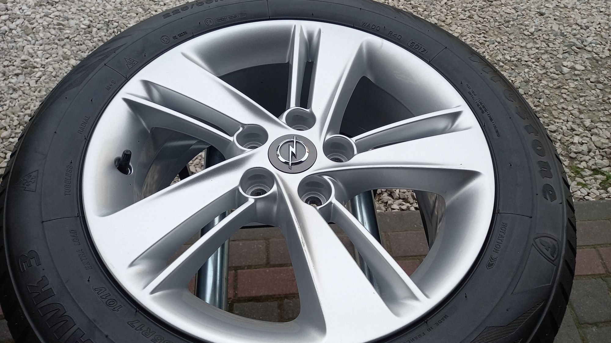 felgi Opel 17" 7.5J ET 45 5x115 4 sztuki