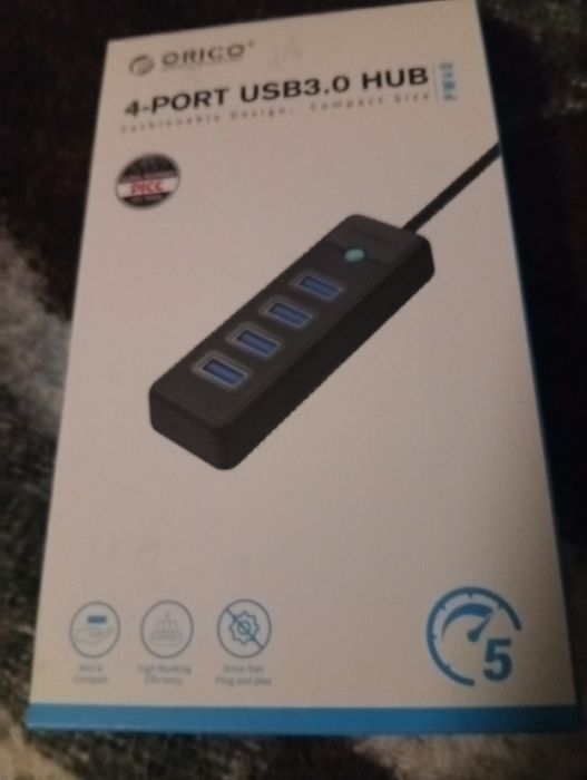 Hub USB-C 4x USB-A 3.1