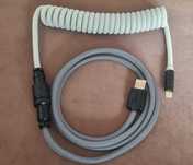 Kabel spiralny  USB-C do Klawiatury Mechanicznej Złącze Aviator
