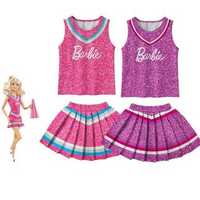 Barbie komplet spódnica koszulka cheerleaderka Cosplay