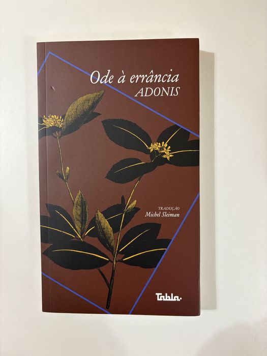 Ode à errância, ADONIS