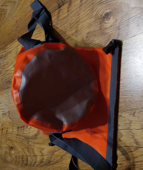 Worek żeglarski / pomarańczowy / wodoodporny z szelkami