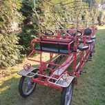 Rower czterokołowy 6 osobowy
