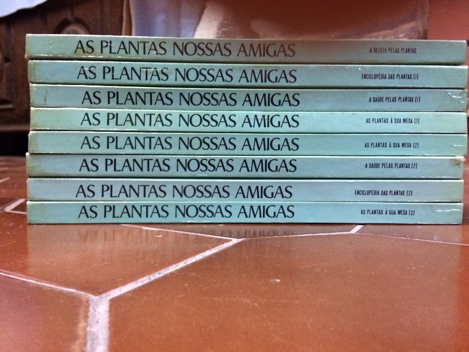 Colecção - As Plantas Nossas Amigas - 8 Vol.