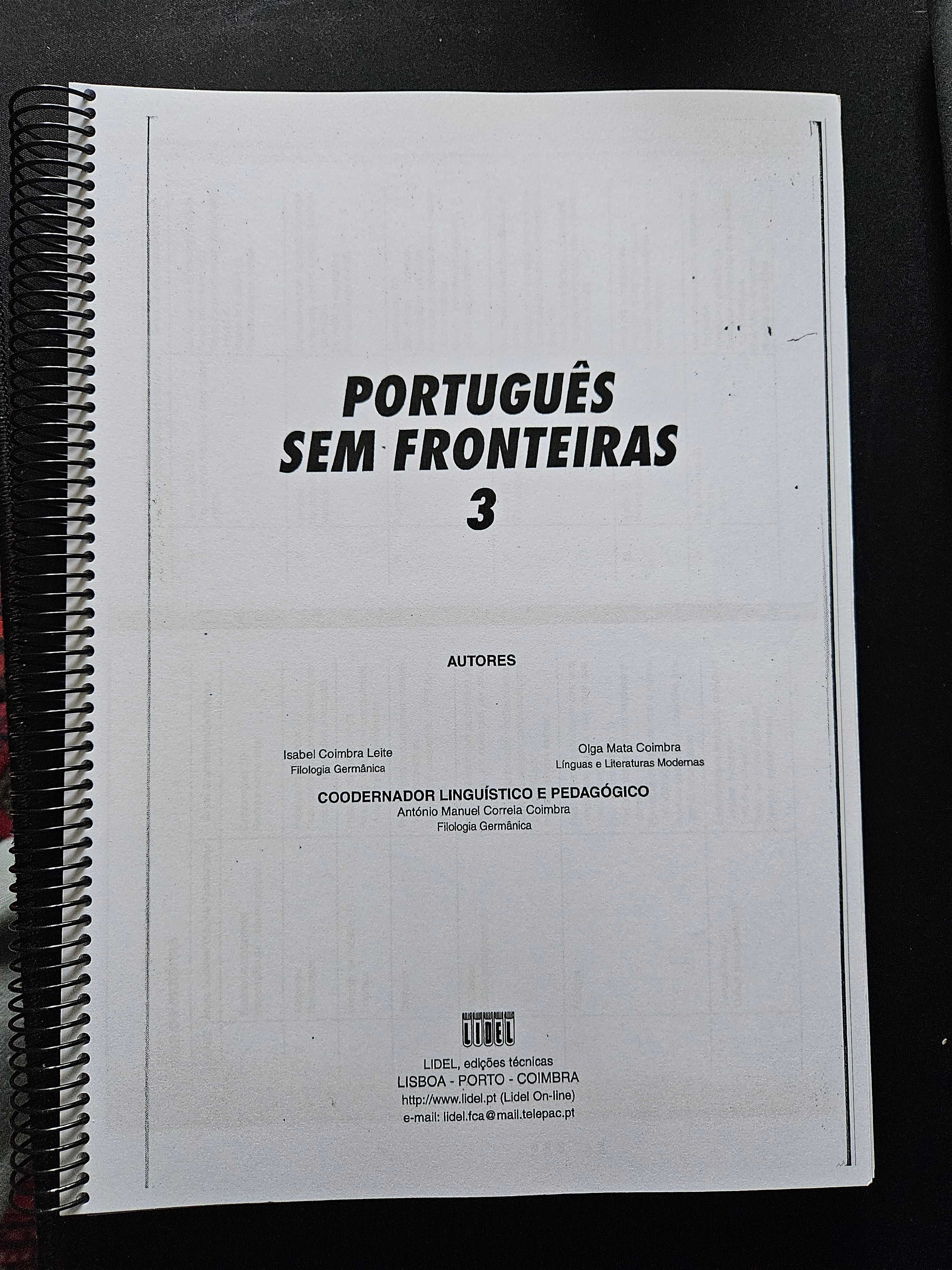 Português sem Fronteiras 1, 2, 3 (Níveis A1-B2)