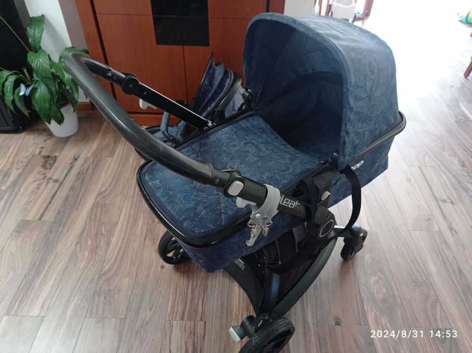 Trio Be Cool Pleat PLUS - Carrinho + Ovo + Alcofa + Saco + Capa Chuva