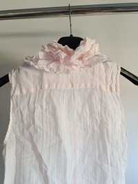 Blusa sem mangas rosa da Zara