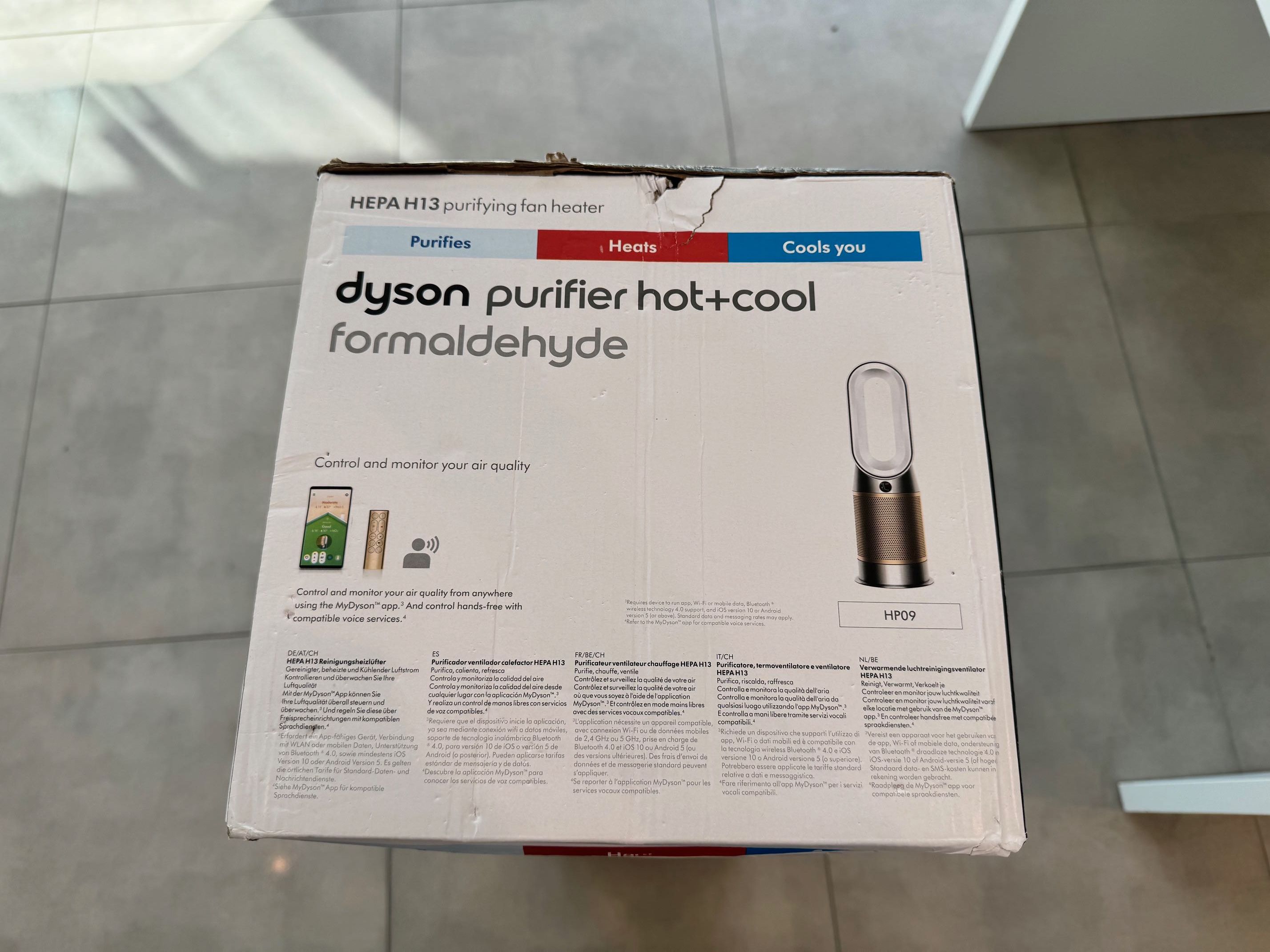 Oczyszczacz powietrza Dyson Purifier Hot+Cool Formaldehyde HP09