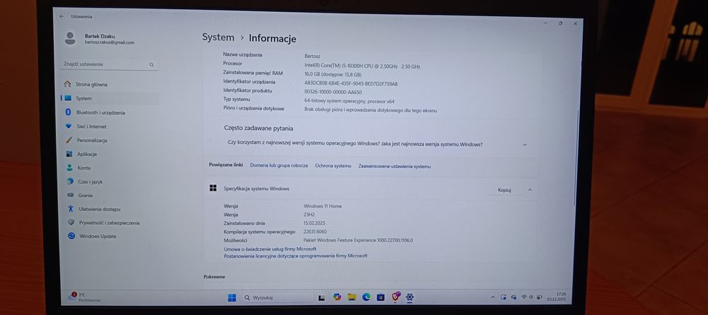 Sprzedam laptopa Dell G5