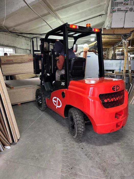 Новий газ-бензин навантажувач ЕР 35T8, 3.5т, 4.8м, двигун Nissan К25