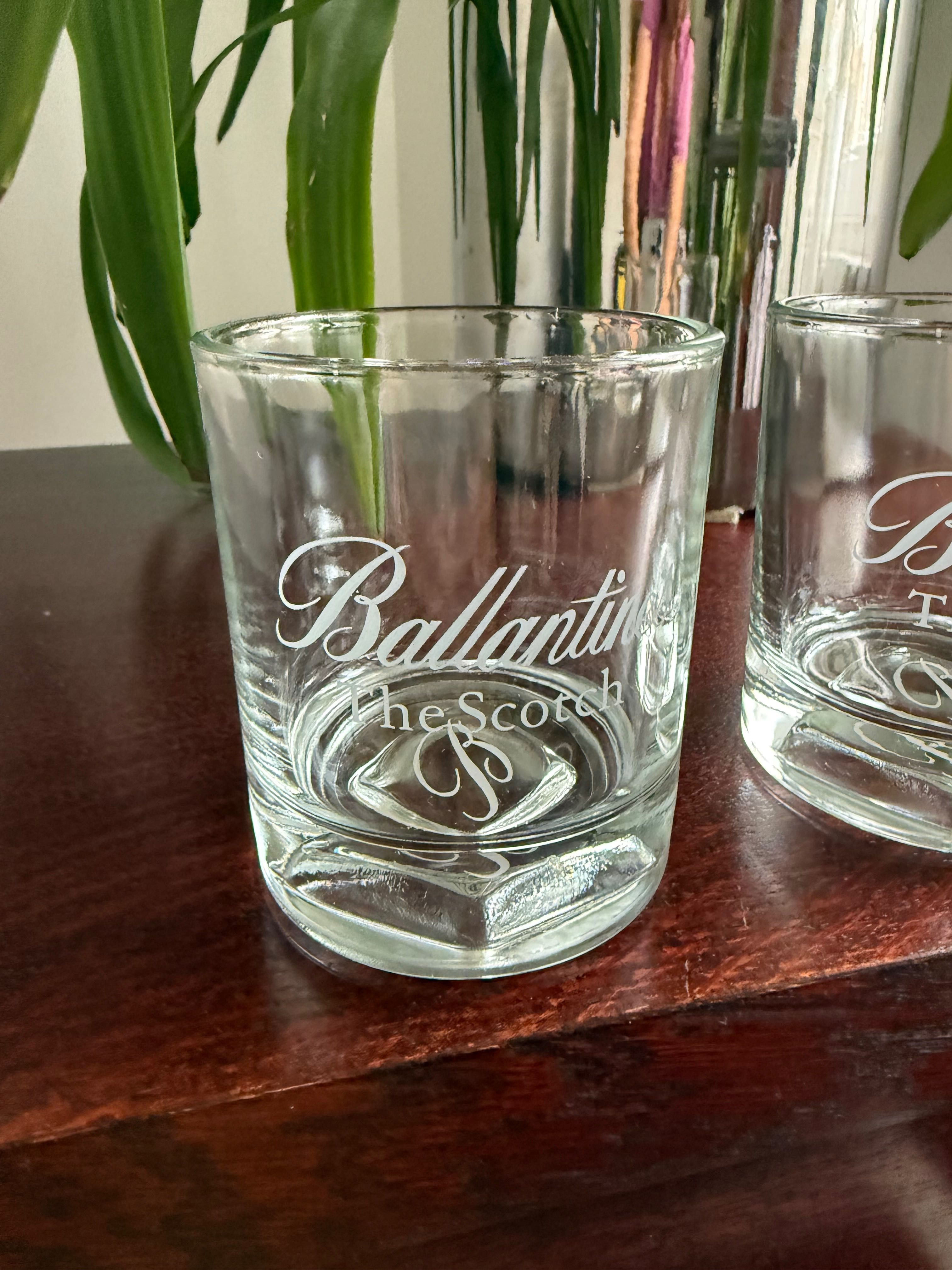 kolekcjonerskie szklaneczki BALLANTINE'S / komplet / NOWE