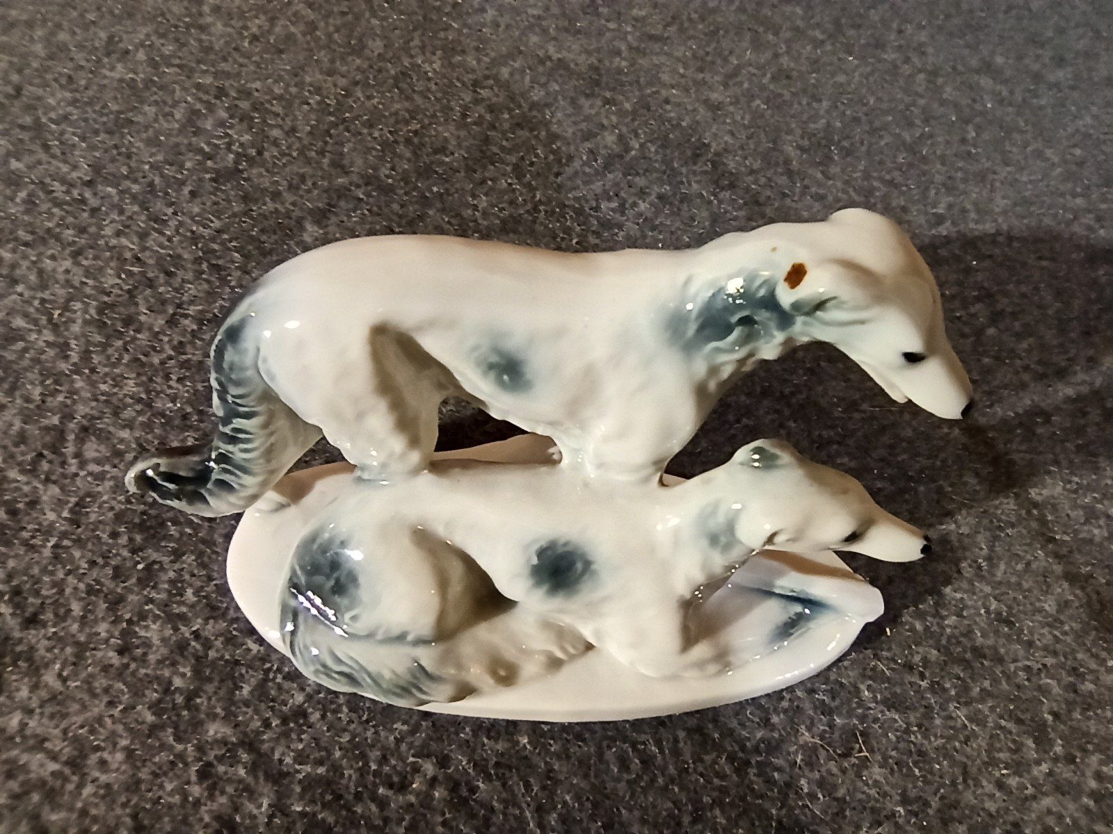Porcelana Figurka Chartów Borzoj