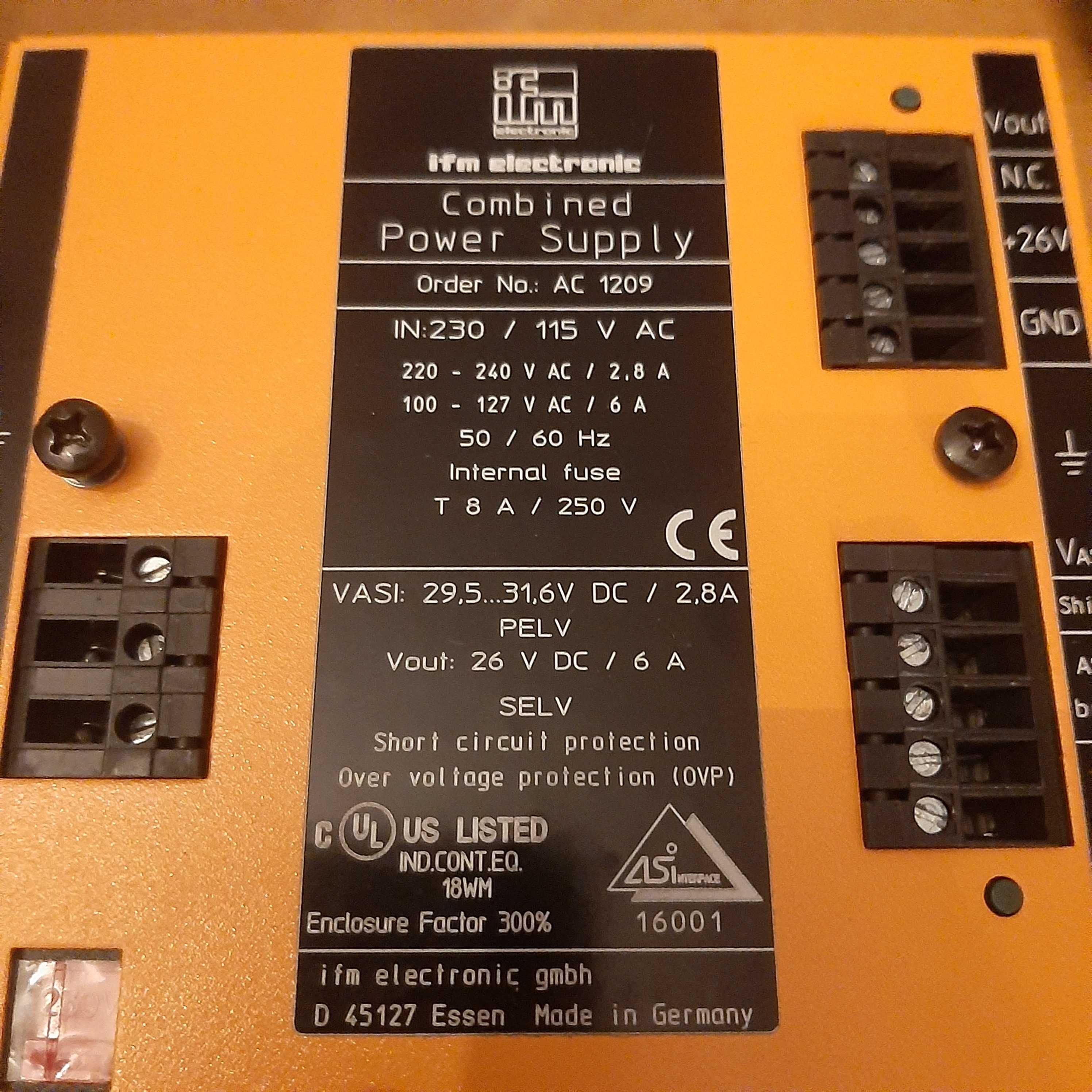 Zasilacz IFM electronic