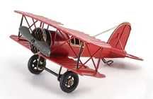 Avião em Metal Vintage