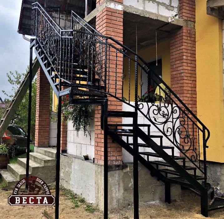 Ковані вироби. Огорожа, Ворота, Брама, Балкон, Мангал, Сходи, Перила.