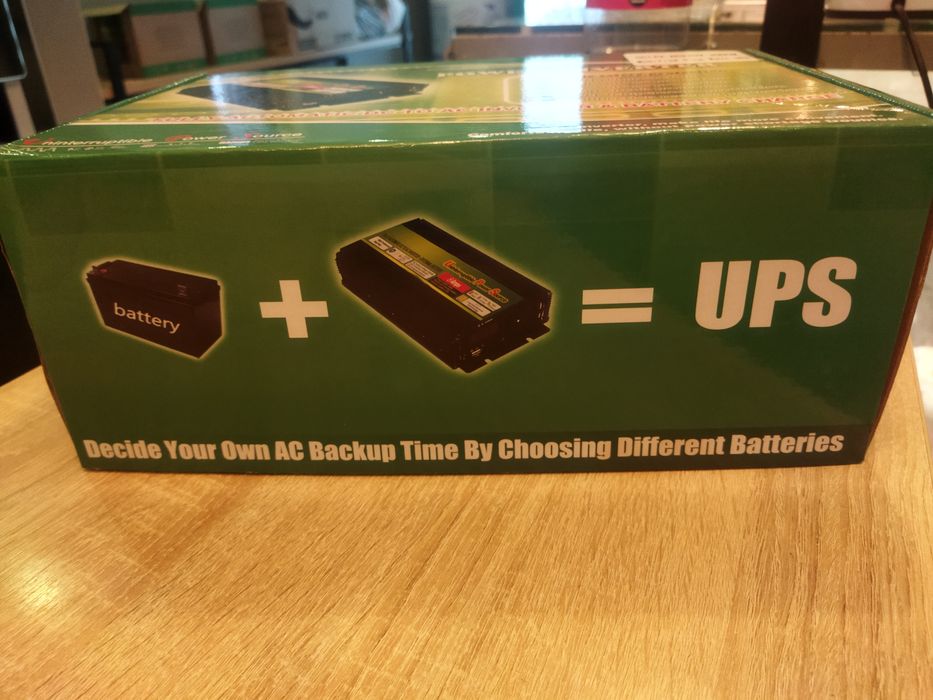 Безперебойник -  Інвертор з функцією зарядки 8 А (UPS) EaSun