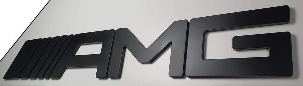 Logo Mercedes AMG MDF