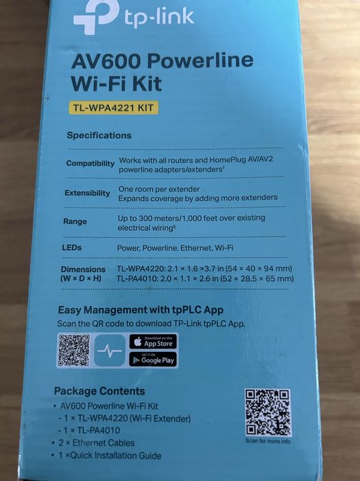 TP-Link Powerline wi-fi kit