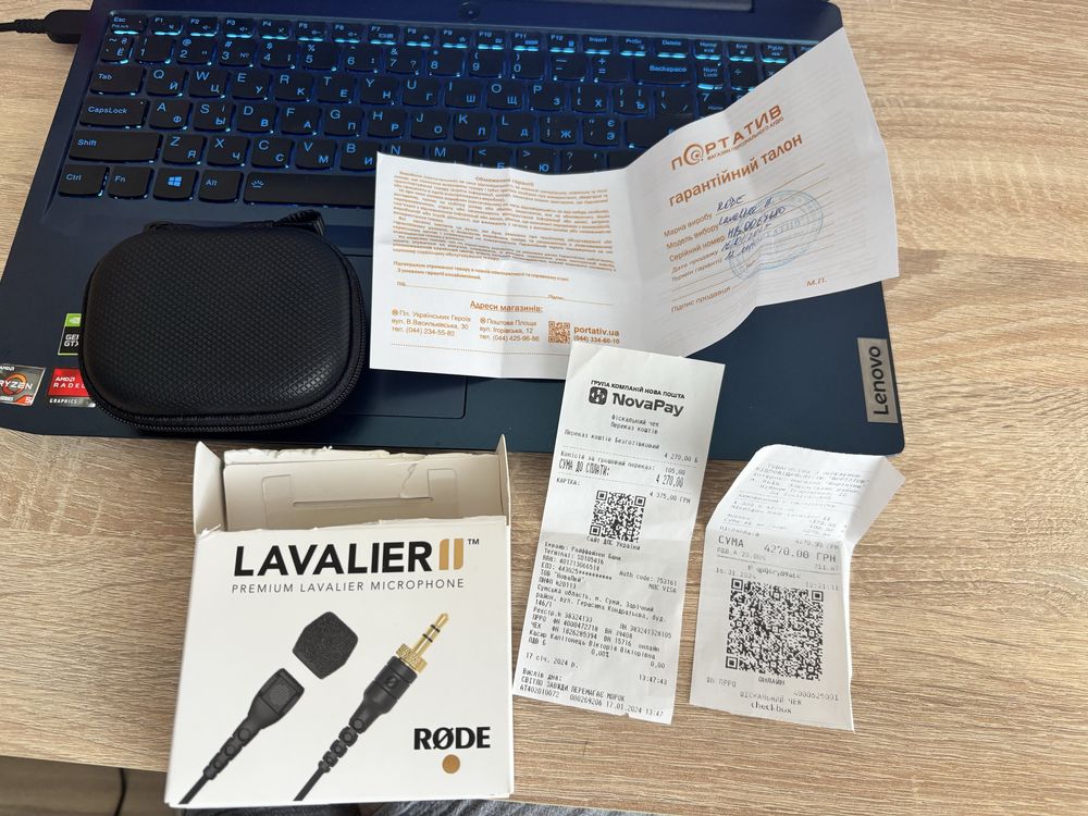 Rode Lavalier 2 (II) новий професійний петличний мікрофон