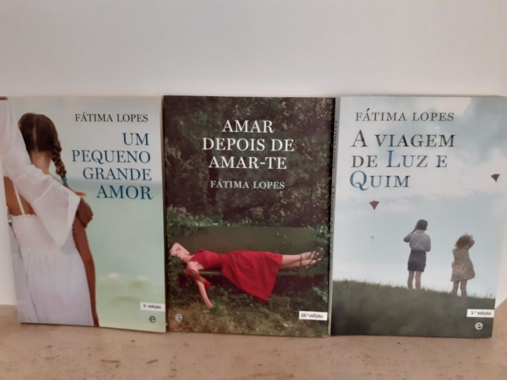 Qutro livros de Fátima Lopes