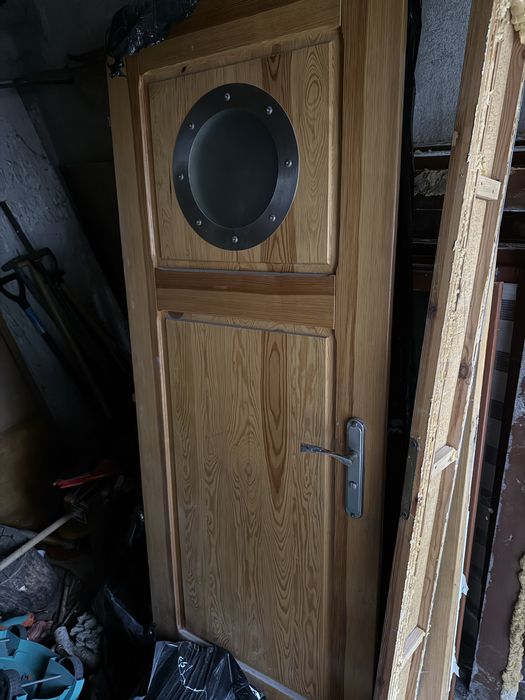 Drzwi drewniane sosnowe