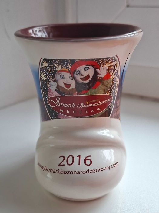 Wrocław 2016 But kubek Grzaniec Jarmark Bożonarodzeniowy