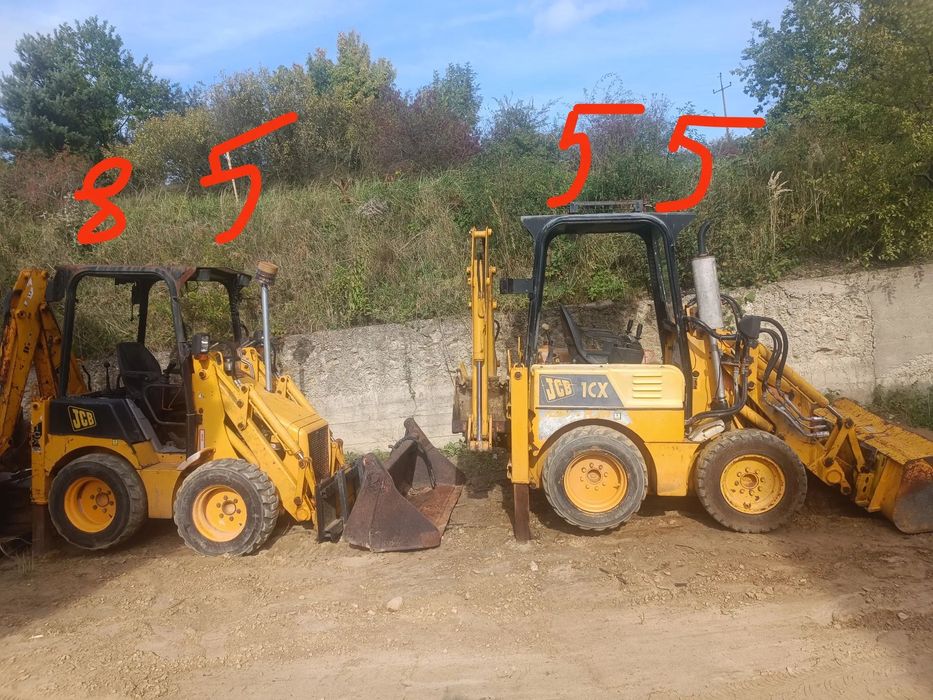 Mini koparko ładowarka 4x4 1cx jcb bobcat