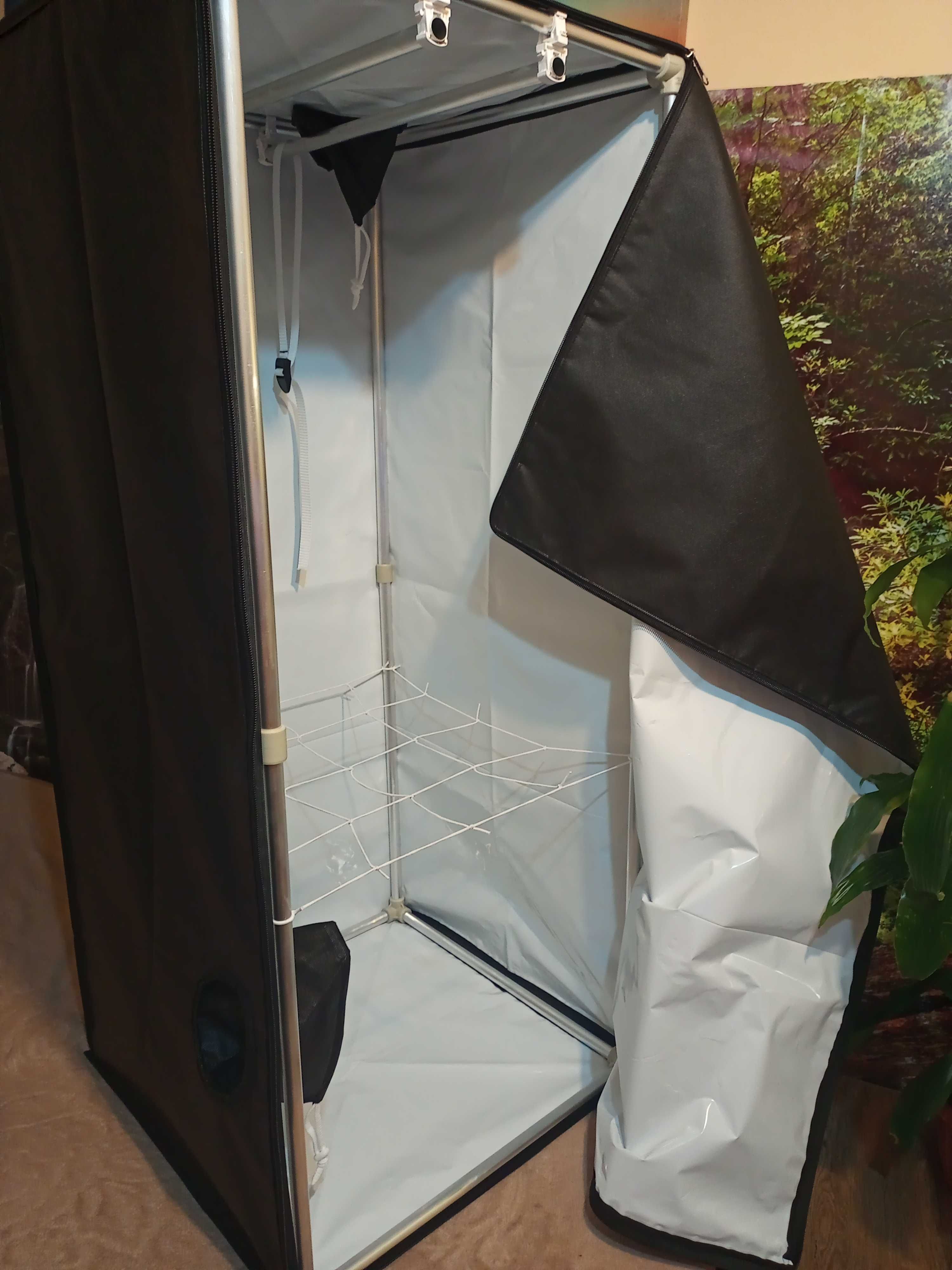 Growbox 70x70x150 zioła cbd thc mylar tytoń led hps szklarnia foliak