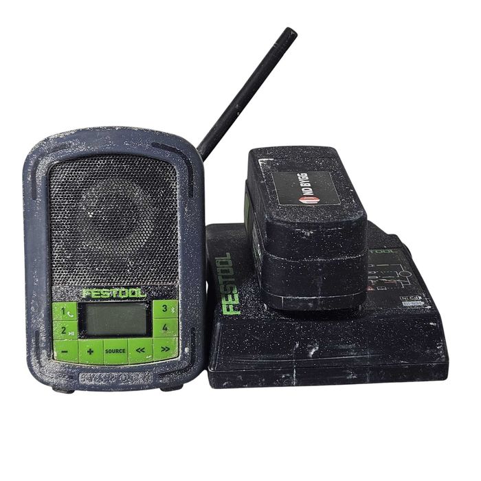 Radio budowlane Festool Sysrock BR 10 + Aku + Ład