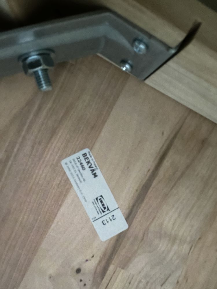 Ikea  BEKVAM stolik pomocniczy, barek kuchenny