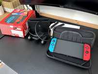 NINTENDO Switch Oled Czerwono-niebieska