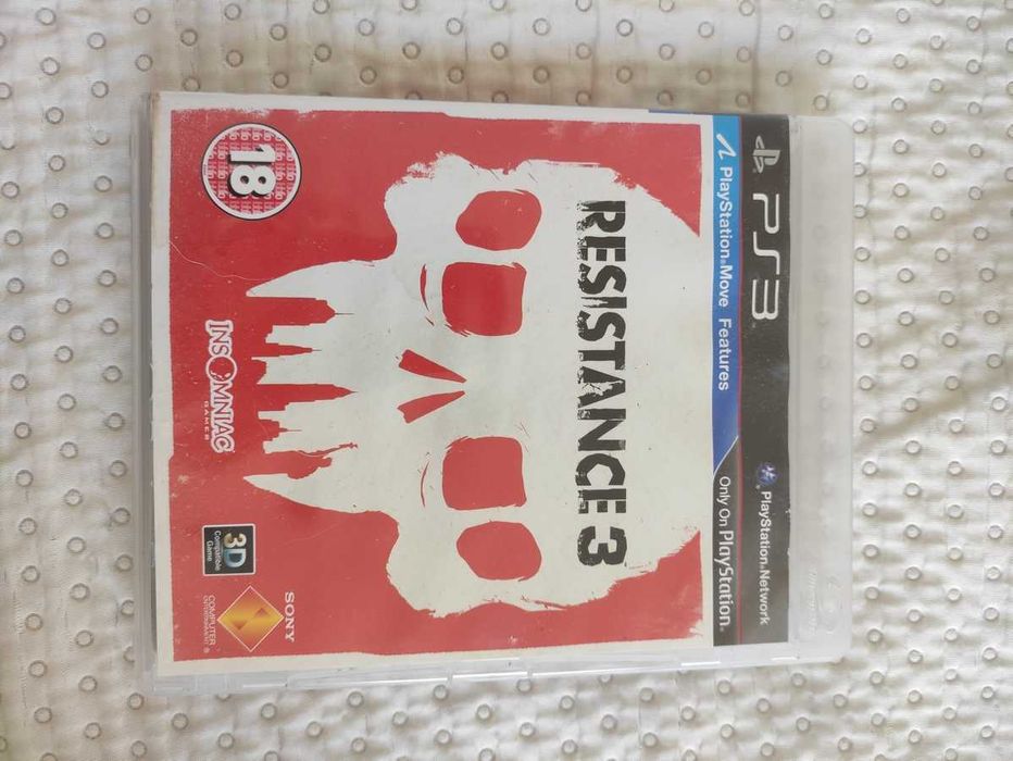 Resistance 3 Ps3 PlayStation 3 - pudełko