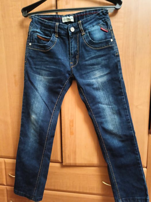 Джинси брюки на хлопчика 9-10 р