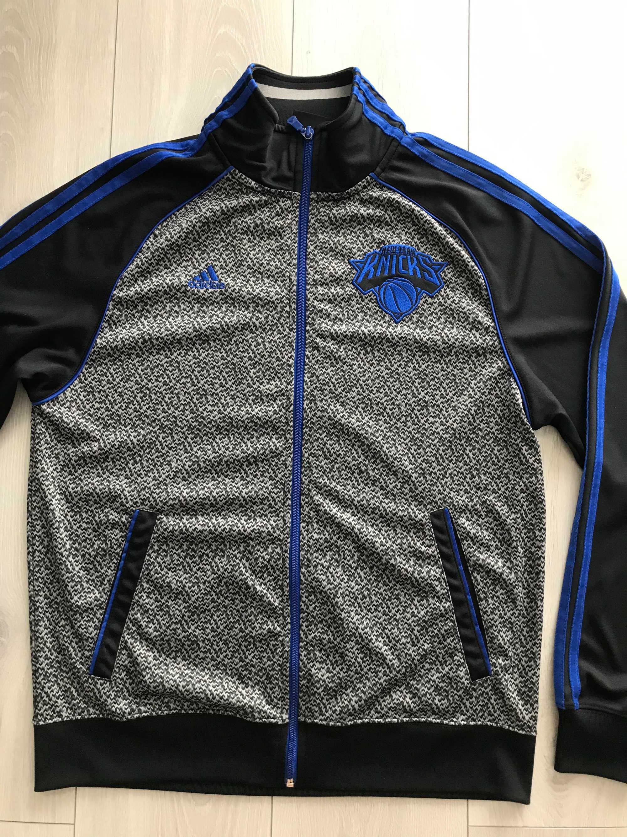 ADIDAS New York Knicks r.S/M oryginalna bluza męska stan BDB