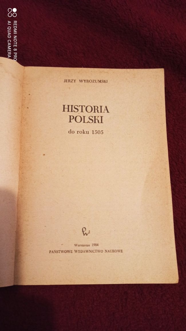 Historia Polski 3 części - J. Gierowski J. Wyrozumski