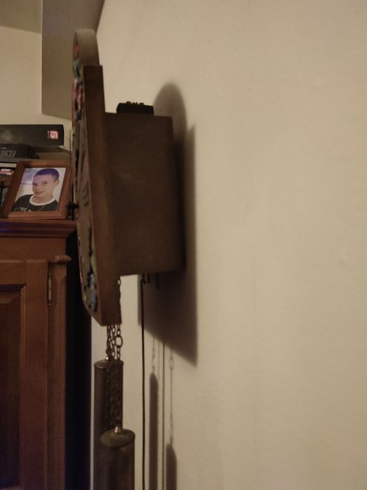 Relógio a corda mecânica.