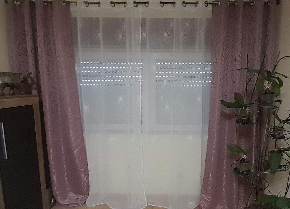 Cortinados e cortina