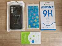 Case Slide Armor Samsung Galaxy S23 Plus + folia hybrydowa