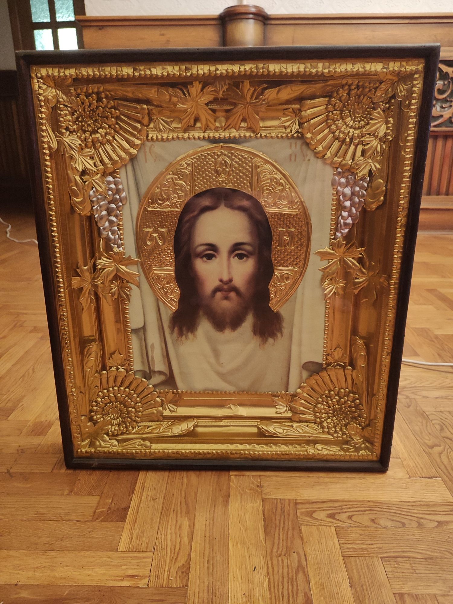 Икона Спасителя Иисуса Христа (ручная работа)