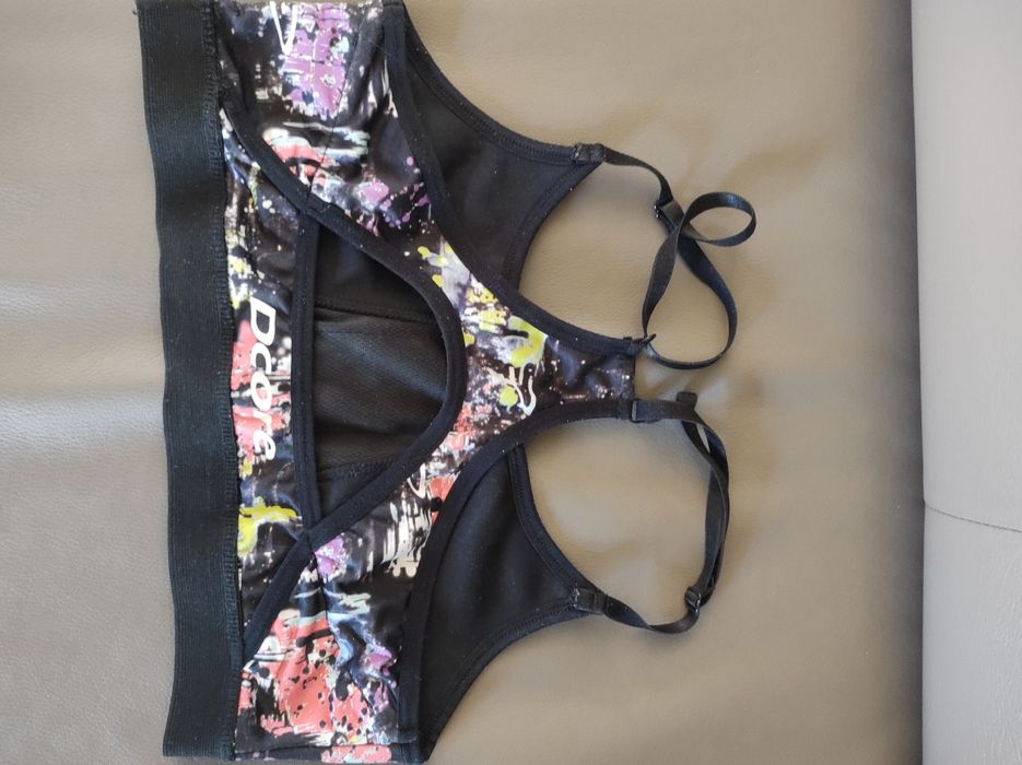 2 biustonosze sportowe damskie rozm S 36/XS 34