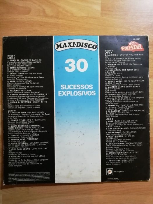 2 álbuns duplos de vinil (LP)