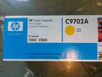 Toner LaserJet HP Color C9702A Yellow Oryginał Żółty