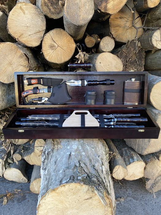 Преміум набори шампурів Прдарунок для чолвіка На  День Народження